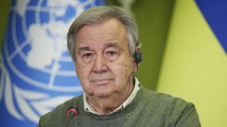 El secretario general de la ONU insta a poner fin a la guerra en Ucrania
