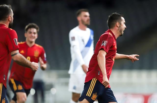 España venció a Grecia por las Eliminatorias Qatar 2022