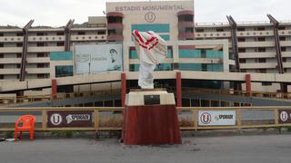 Agencia internacional calificó de “vandalismo entre barras bravas” lo sucedido con la estatua de ‘Lolo’ Fernández