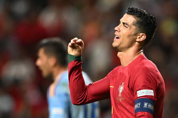 Cristiano Ronaldo no pasa un buen momento (Photo by PATRICIA DE MELO MOREIRA / AFP)