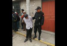 Atrapan, golpean y amarran a poste a presunto ladrón en Arequipa