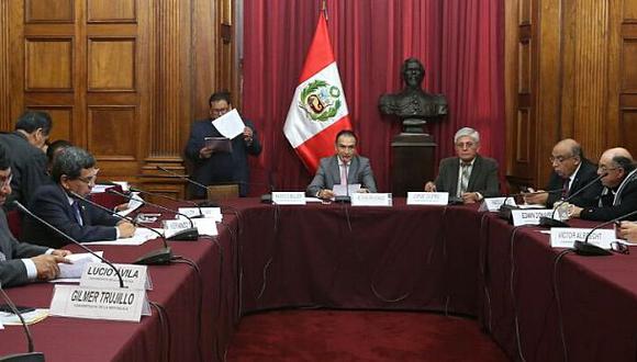 Comisión de Fiscalización acordó ceder facultades legislativas