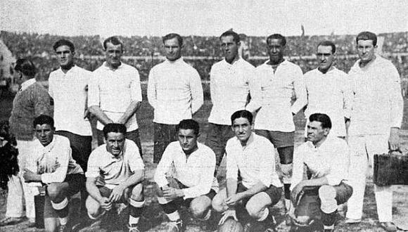 La selección uruguaya de fútbol en el primer mundial. (Foto: Archivo)