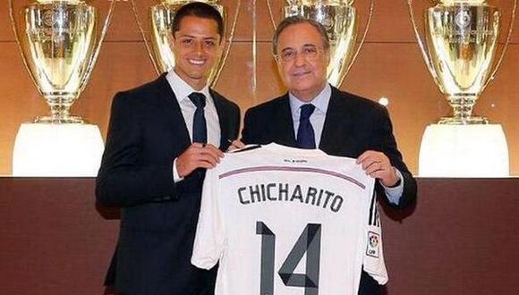 Oficial: 'Chicharito' Hernández es fichado por el Real Madrid