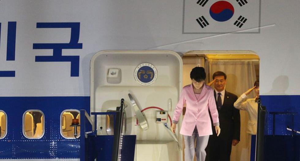 Park Geun-hye se reunirá el lunes con el presidente Ollanta Humala. (Foto: Andina)