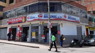 Cusco: intervienen boticas y farmacias sin licencia donde se vendían medicamentos sobrevalorados 