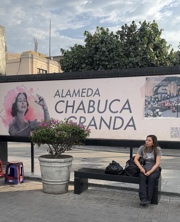 Alameda Chabuca Granda. 
(Foto: Blanca Guevara)