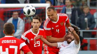 Rusia empató 1-1 ante Turquía en CSKA Arena previo a la Copa del Mundo