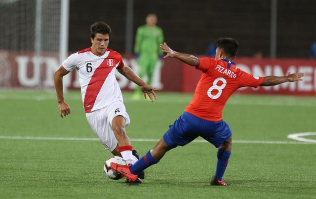 Perú cayó por 3-2 frente a Chile por la segunda jornada del hexagonal final del Sudamericano Sub 17. | Foto: Violeta Ayasta/GEC