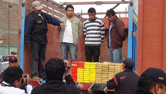 Huancayo: decomisan cocaína por un valor de 3 millones de euros