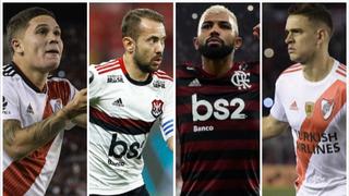River Plate vs. Flamengo: los jugadores más caros de los finalistas de la Copa Libertadores 2019 [FOTOS]
