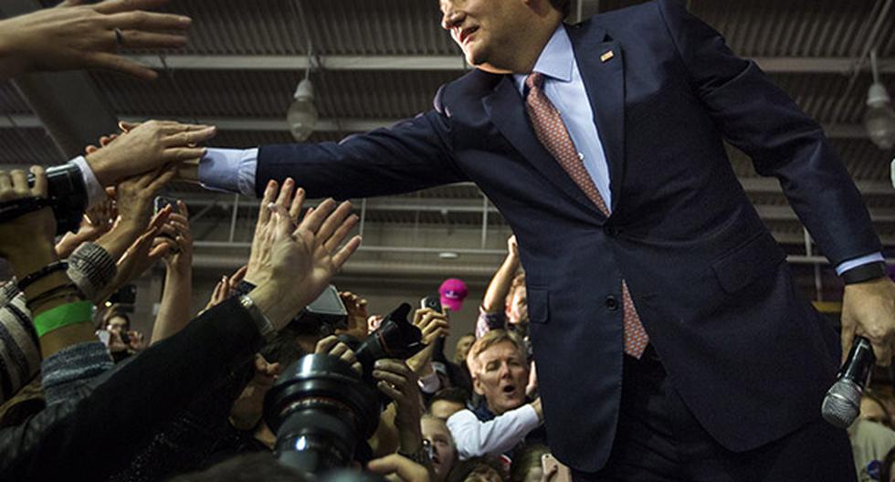 El senador Ted Cruz se impone en los caucus republicanos de Iowa. (Foto: EFE)