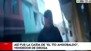 SJL: cae ‘Tío Angobaldo’, uno de los principales vendedores de drogas en Lima | VIDEO