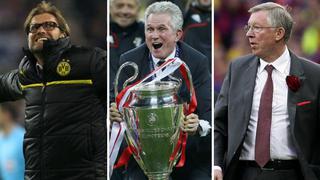 Klopp, Ferguson y Heynckes: finalistas al mejor entrenador del 2013