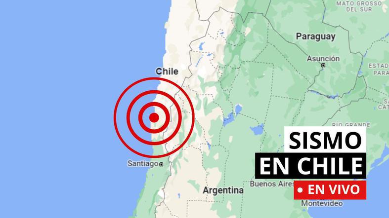 Temblor en Chile: epicentro y magnitud de los sismos reportados el 10 de abril