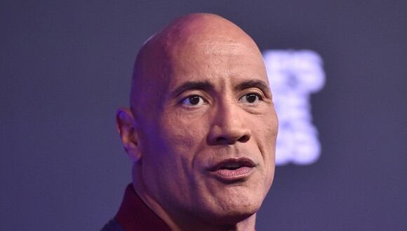 Dwayne Johnson tiene 50 años y es uno de los principales actores de Hollywood en la actualidad (Foto: AFP)