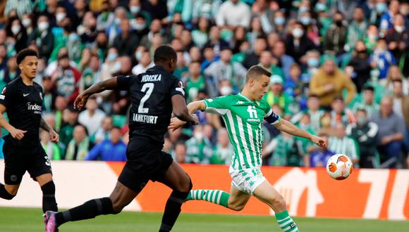 Betis perdió de local ante Frankfurt por la UEFA Europa League | Foto: @RealBetis