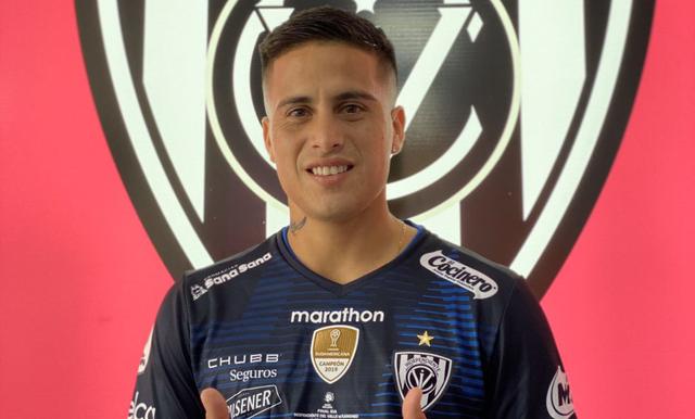 Cristian Ortiz inició el año con Sporting Cristal, pero la eliminación prematura de la Copa Libertadores despertó interés de Independiente del Valle que no dudó en ficharlo. (Foto: Independiente del Valle)