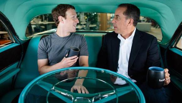 La interrupción de Jerry Seinfeld que Mark Zuckerberg agradeció