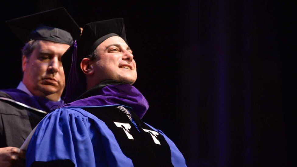 In 2014, Marty Tankleff graduated as a lawyer.  (GETTY IMAGES).