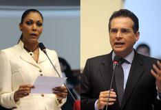 Cenaida Uribe y Omar Chehade fueron separados de Gana Perú