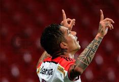 Paolo Guerrero: así fue su gol en el Flamengo vs Atlético Goianiense