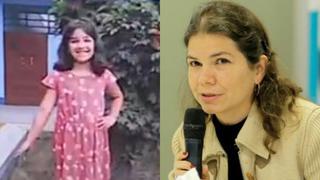 Ministra Dávila sobre niña desaparecida en SJL: “En un video la pequeña va a abrazar a alguien que no hemos identificado”