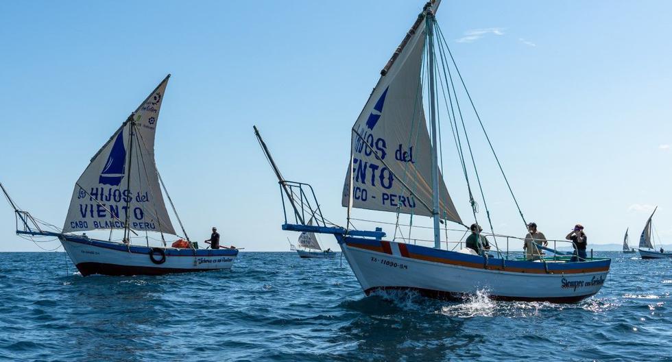 Pescadores de Cabo Blanco han adaptado sus embarcaciones y las han convertido en veleros para llevar turistas. (Foto: Profonanfe)