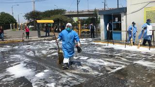 Arequipa: desinfectan hospital Honorio Delgado tras atender a paciente con coronavirus