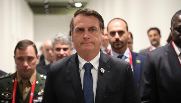 Jair Bolsonaro dijo el miércoles, sin evidencias, que las organizaciones no gubernamentales estaban detrás de los incendios. (Foto: AFP)