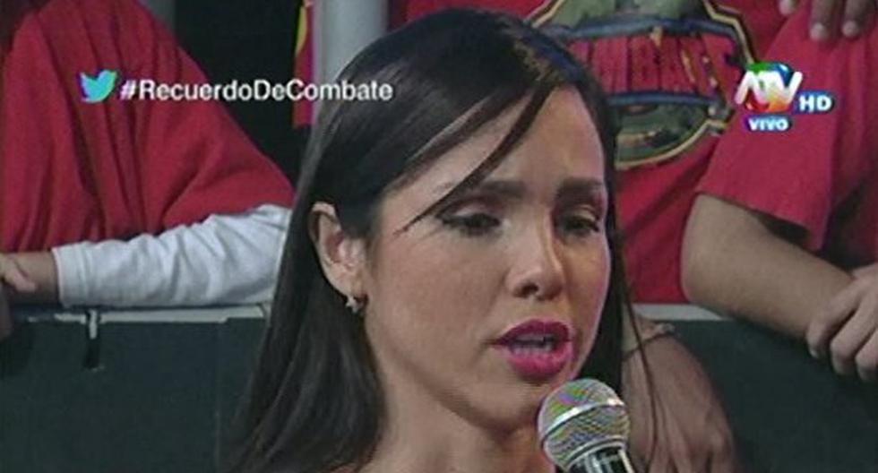 Paloma Fiuzza lamenta no haber apoyado a Diana Sánchez. (Foto: Captura ATV)