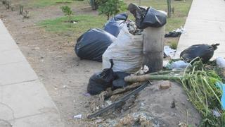 Calles de Ica con basura tras segunda vuelta electoral