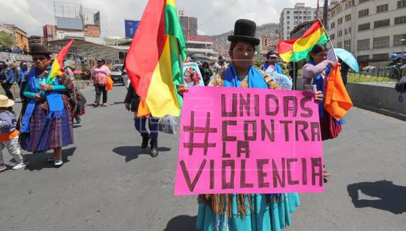 Bolivia tiene en vigor desde el 2013 una ley que castiga el feminicidio con treinta años de prisión. (Foto: EFE)