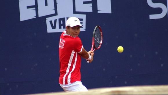 Gonzalo Bueno ganó el oro en tenis en los Juegos Panamericanos Junior Cali 2021. (Foto: COP)