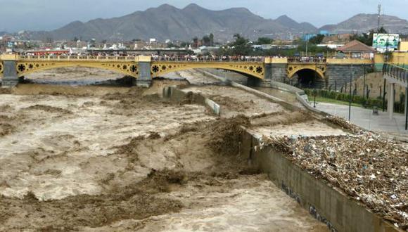 Alertan aumento de caudal en ríos Rímac, Chillón y Chancay