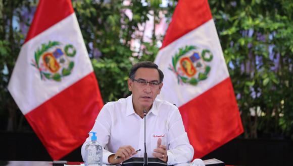 El presidente, Martín Vizcarra, indicó que están prestos al diálogo con el Congreso. (Foto: Andina)