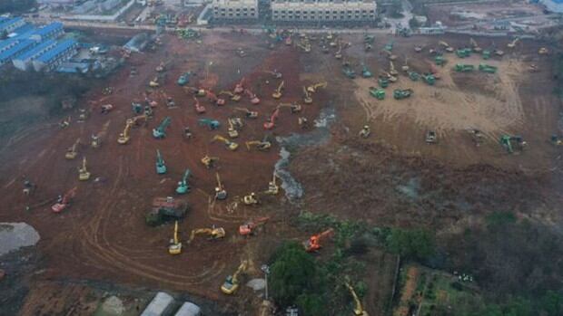 A este hospital ‘exprés’ se sumará la construcción de un segundo centro de atención, según informó la prensa estatal china (Foto: Getty Images)