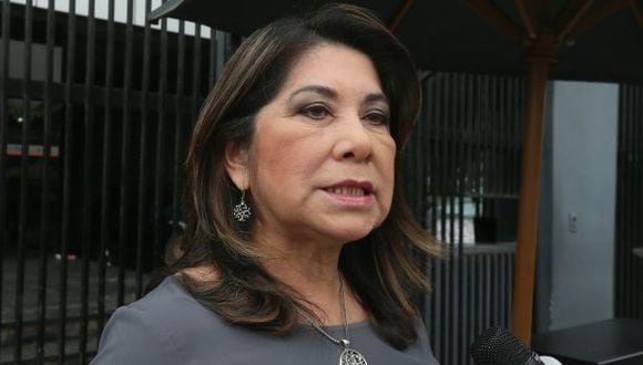 Martha Chávez lanza frases discriminatorias contra Vicente Zeballos (Foto: Miguel Bellido / Archivo El Comercio)
