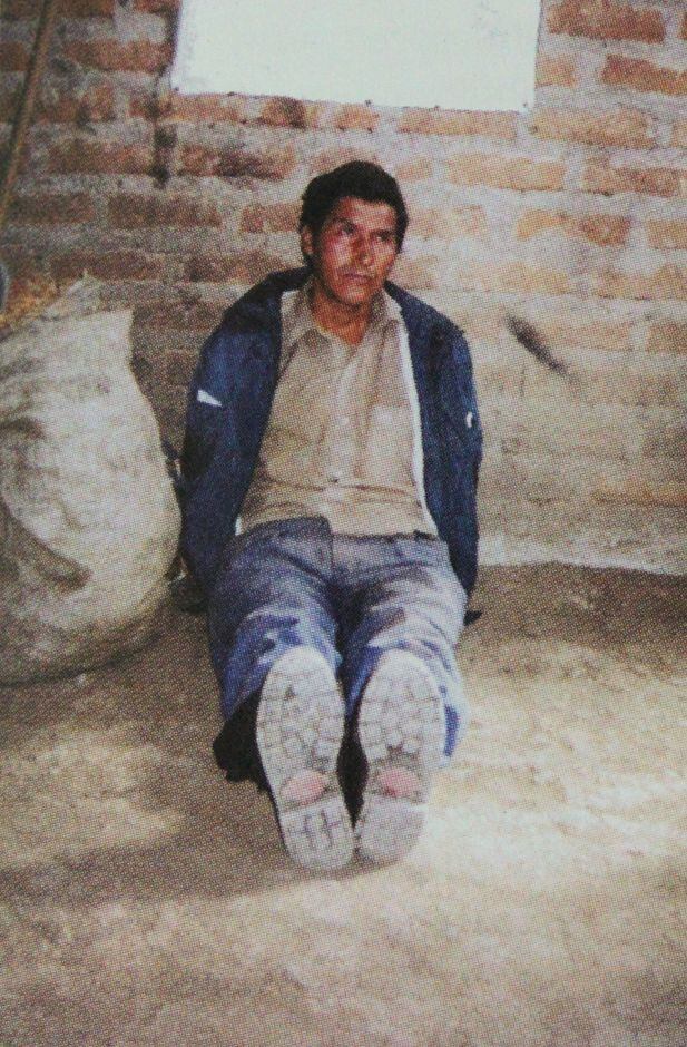 Jorge Quispe Palomino 'Raúl', encargado de las comunicaciones radiales en la columna de 'Feliciano', fue uno de los primeros en ser detenidos aquel 1999 (Foto tomada del libro "Feliciano", del general EP Eduardo Fournier).