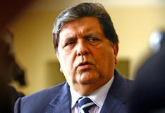 Alan García confirma precandidatura presidencial por el APRA
