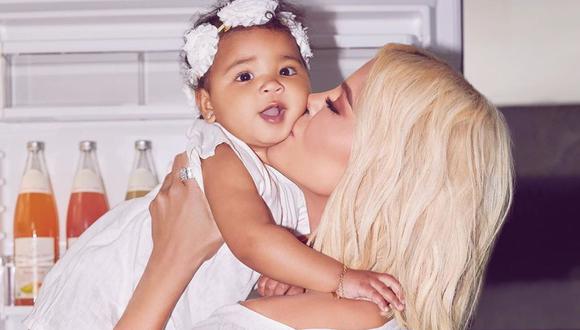 Khloé Kardashian reveló el motivo por el que llamó True a su bebé con Tristan Thompson. (Foto: @khloekardashian)