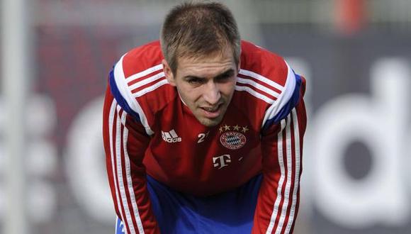 Philipp Lahm sufre grave lesión y será baje por tres meses