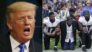 Donald Trump: "Los dueños de equipos en la NFL le tienen miedo a sus jugadores"