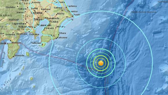 No se emiti&oacute; alerta de tsunami en Jap&oacute;n. (Foto: USGS)