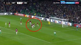 Betis vs. Milan: Giovani Lo Celso marcó el 1-0 con este gol en la Europa League | VIDEO