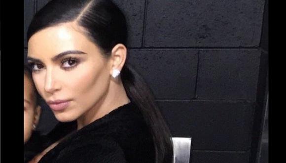 Instagram: Kim Kardashian corta foto en la que salía su hija