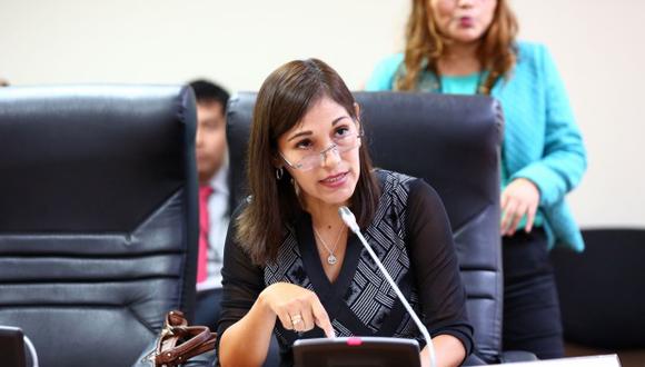 Legisladora de Fuerza Popular comentó que su bancada aún no conversa sobre responsabilidades en los problemas ocurridos en la jornada del Censo 2017. (Foto: Congreso de la República)