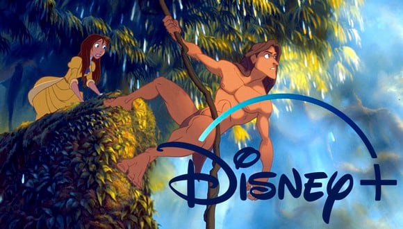 Las películas animadas de Tarzán llegan este mes a Disney+. (Foto: Disney).