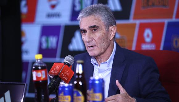 Juan Carlos Oblitas brindó conferencia de prensa sobre la situación de la Selección peruana.