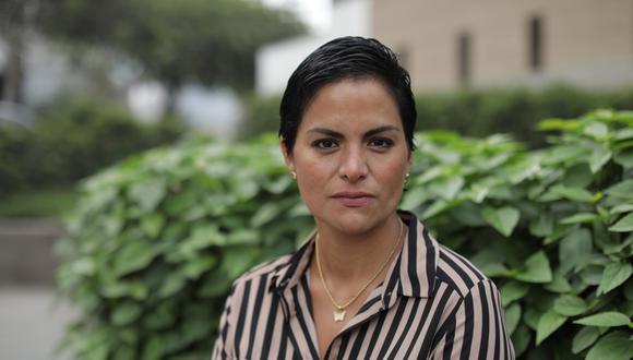 Ximena Pinto ha sido jefa de Comunicaciones y de Prensa en diferentes ministerios en los gobiernos de Humala, Vizcarra y Sagasti. (Foto: Anthony Niño de Guzmán | El Comercio)